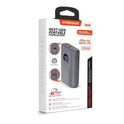 Hypergear Powerpack PRO 10000mAh 20W Fast Charging Power Bank