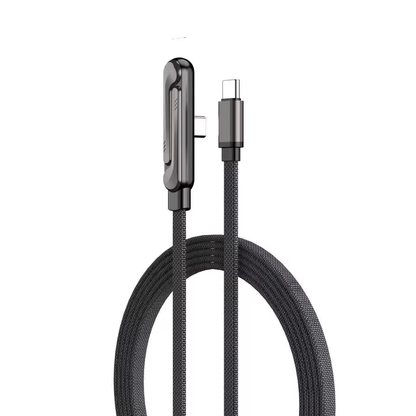 40W USB-C Fast Charging Cable with 360° Rotating Stand – The Ultimate Smart Charging Solution for Your Devices