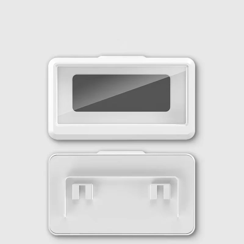 Waterproof Shower Phone Holder – Anti-Fog Touchscreen Bathroom Wall Mount Case