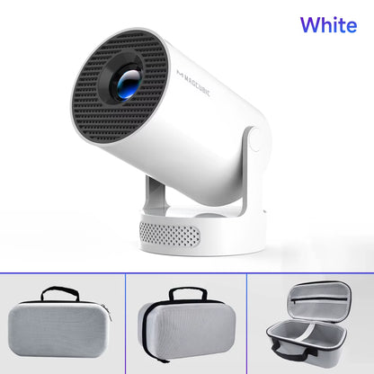Magcubibc 8K WiFi 6 Pro Projector - Ultimate Home Cinema & Outdoor Experience with Android 14, 290 ANSI, Dual WiFi, Bluetooth 5.4, 720P Resolution